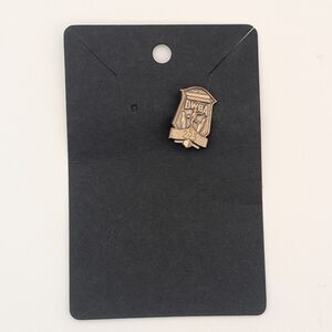 Vintage DWBA 25 Bowling Award Lapel Pin Metal Badge League Award Collectible